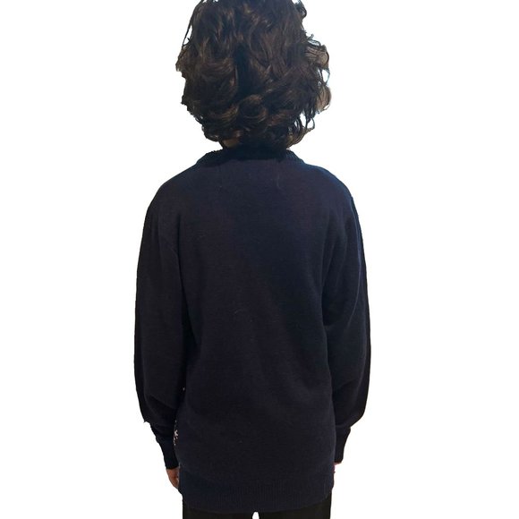 Kids' Santa with Pompom 3D Ugly Christmas Sweater - Picture 2 of 2